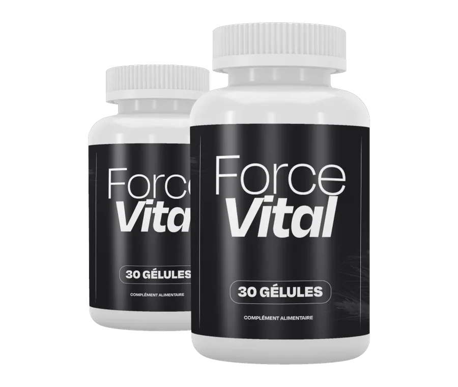 Lot de 2 flacons ForceVital, 60 gélules, 79 € le flacon