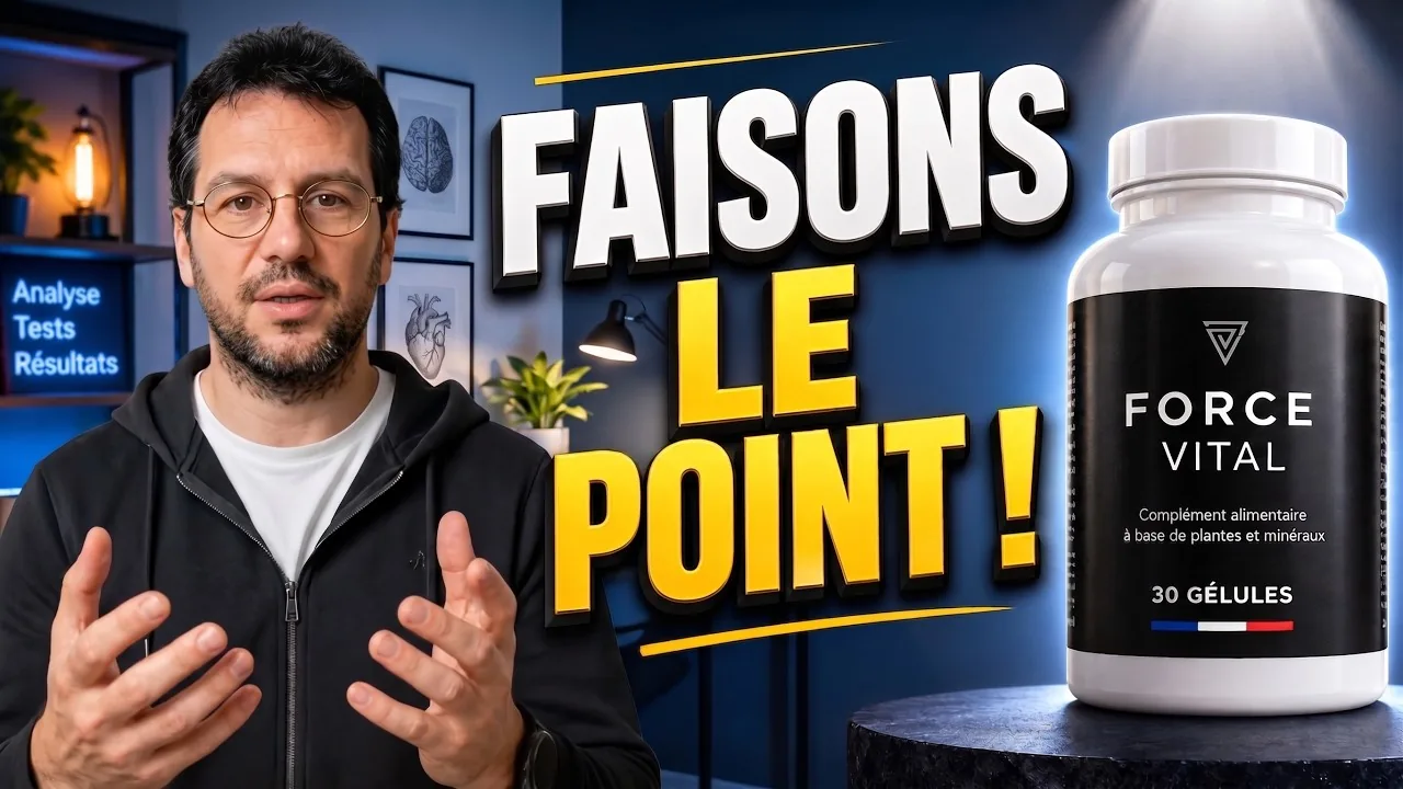 Présentation en vidéo du flacon ForceVital de 30 gélules
