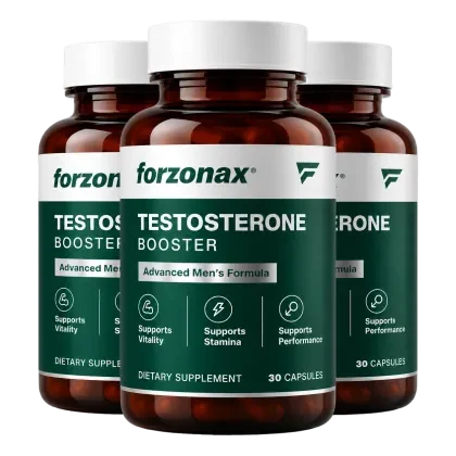 Forzonax three-bottle package, 90 capsules, three months at the lowest price per bottle