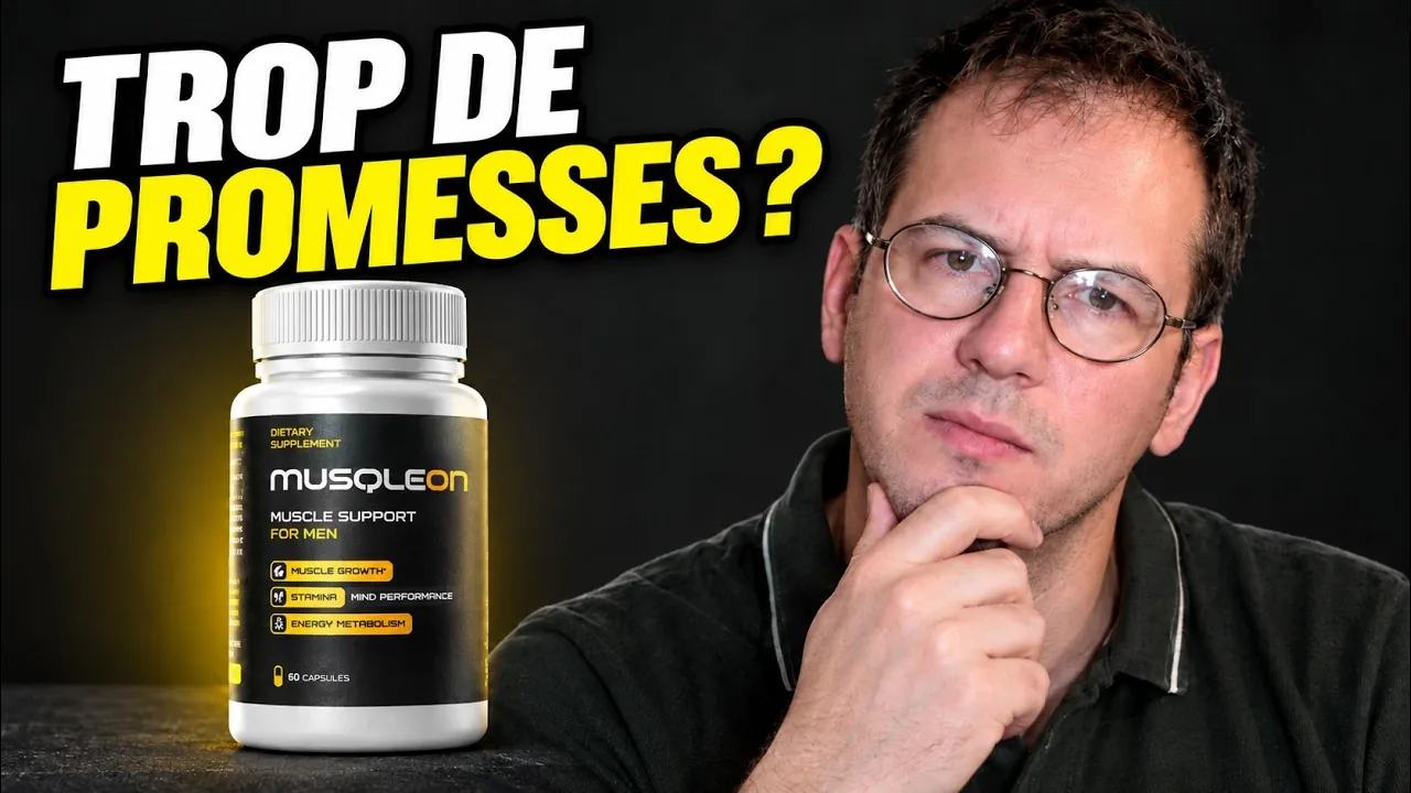 MusqleON avis, composition, zinc, vitamine B3, citrulline, maca, testostérone, posologie, prix et site officiel du complément pour homme