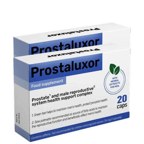 Prostaluxor 40-Tage-Paket: zwei Packungen mit je 20 Kapseln