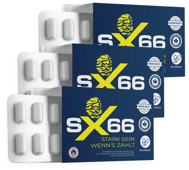 Format de trois boîtes SX66, soit 180 gélules, le tarif le plus bas à la boîte