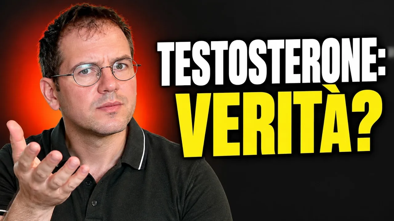 Testosterone, che cosa dice davvero la scienza: il presentatore davanti alla telecamera, miniatura del video