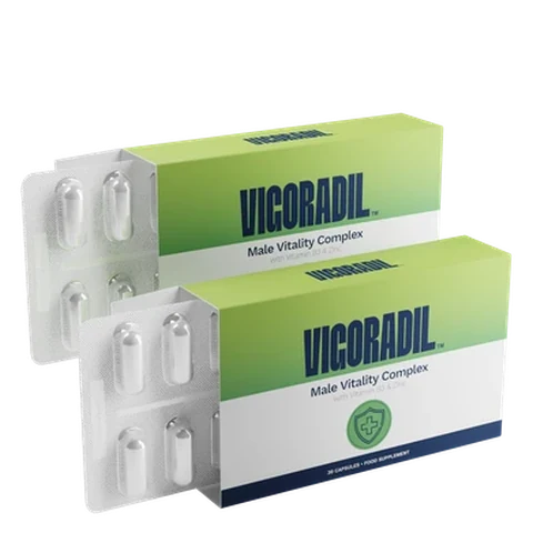 Vigoradil pacchetto da 40 giorni: due confezioni di capsule in blister