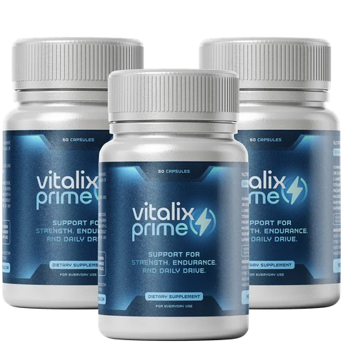 Vitalix Prime lot de trois flacons de 60 gélules, trois mois de prise au meilleur prix par flacon